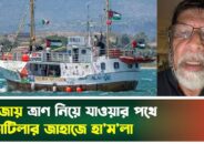গ্লোবাল সুমুদ ফ্লোটিলায় ত্রাণবাহী নৌবহর আটকানোর প্রতিবাদ ও নিন্দা, বিসিআরএস
