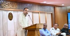 প্রধানমন্ত্রীর কার্যালয়ে মাননীয় প্রধানমন্ত্রী জনাব তারেক রহমান নির্দেশিত বিভিন্ন জনসম্পৃক্ত ও গণমুখী উদ্যোগ নিয়ে সংবাদ সম্মেলন