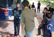 থানার ভেতর কেরোসিন ঢেলে মাদক ব্যাবসায়ীর আত্নহত্যার চেষ্টা