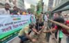 নয়া পল্টনে স্বেচ্ছাসেবক দলের বৃক্ষরোপণ কর্মসূচি