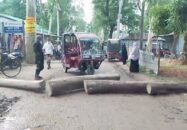 সারের দাবিতে সড়ক অবরোধ, কৃষি কর্মকর্তা অবরুদ্ধ