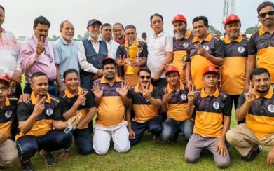 করতোয়াকে হারিয়ে মিডিয়া কাপের চ্যাম্পিয়ন যমুনা একাদশ